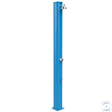 Душ солнечный Aquaviva Big Jolly алюминиевый с мойкой для ног, голубой A320/5012, 35 л ap18655 фото