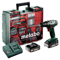 Metabo BS 18 Mobile Workshop (602207880) Акумуляторний дриль-шурупокрут via30859 фото