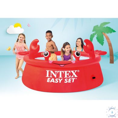 Дитячий надувний басейн Intex 26100 Краб (183х51 см) ap18089 фото