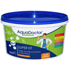 Набір хімії для басейну AquaDoctor Super Kit 5 в 1 ap6177 фото